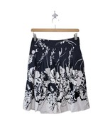 Ann Taylor | Petite Floral Pleated Silk Blend Skirt, womens size 2P - £16.99 GBP