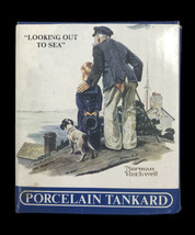 Vintage Norman Rockwell Coffee Mug Cup Looking Out to Sea 1986 The Museum - £23.25 GBP