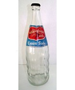 PA Dutch Soda Cream Bottle Clear Glass Krim Beverage Vtg Pop 30 oz Label... - £15.46 GBP