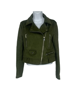 Zara Basic Outerwear Green Women&#39;s Zip Up Jacket Size Small - £33.08 GBP