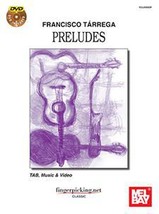 Francisco Terrega Preludes/Book w/DVD  - £19.65 GBP