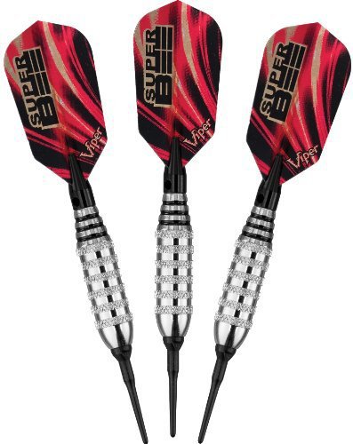 Viper Super Bee Soft Tip Darts, Nickel Silver Plated, 16 Grams - £11.28 GBP