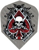 Dimplex Standard Flights - Skull Spade - $2.37