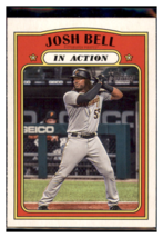 2021 Topps Heritage Josh
  Bell   IA Pittsburgh Pirates Baseball
  Card GMMGB - £1.61 GBP