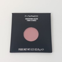 New MAC Authentic Sheertone Blush Pro Palette Refill Pan Breath of Plum - £29.40 GBP