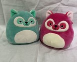 Squishmallows  Lance the Teal Lemur  5&quot; and Lucia lot - $24.70