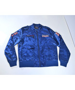 1984 USA-1 Competition LA Olympic Games Satin Bomber Jacket Sz Med Olymp... - £70.79 GBP