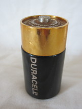 vintage 1970&#39;s Avon Bottle: Supercharge Duracell D Battery &#39;Copper Top&#39; - $8.00