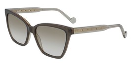 NEW Liu Jo LJ 727S 064 Crystal Grey Sunglasses with Nude Lenses &amp; LJ Case - $59.35