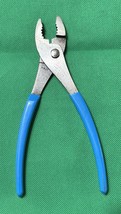 Wright Channel Lock 8&quot; Slip Joint Pliers 528 Channellock Blue Handle Mad... - $12.04