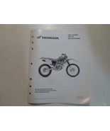 2004 Honda XR400R Set Up Istruzioni Manuale Sciolto Foglia Moto Fabbrica... - £12.17 GBP