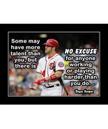 Inspirational Bryce Harper Baseball Quote Poster Print Motivation Wall A... - £18.08 GBP+