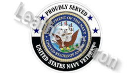 New Proud US Navy Veteran Design Checkbook Cover - £7.82 GBP