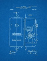 Gumball Machine Patent Print - Blueprint - £6.24 GBP+