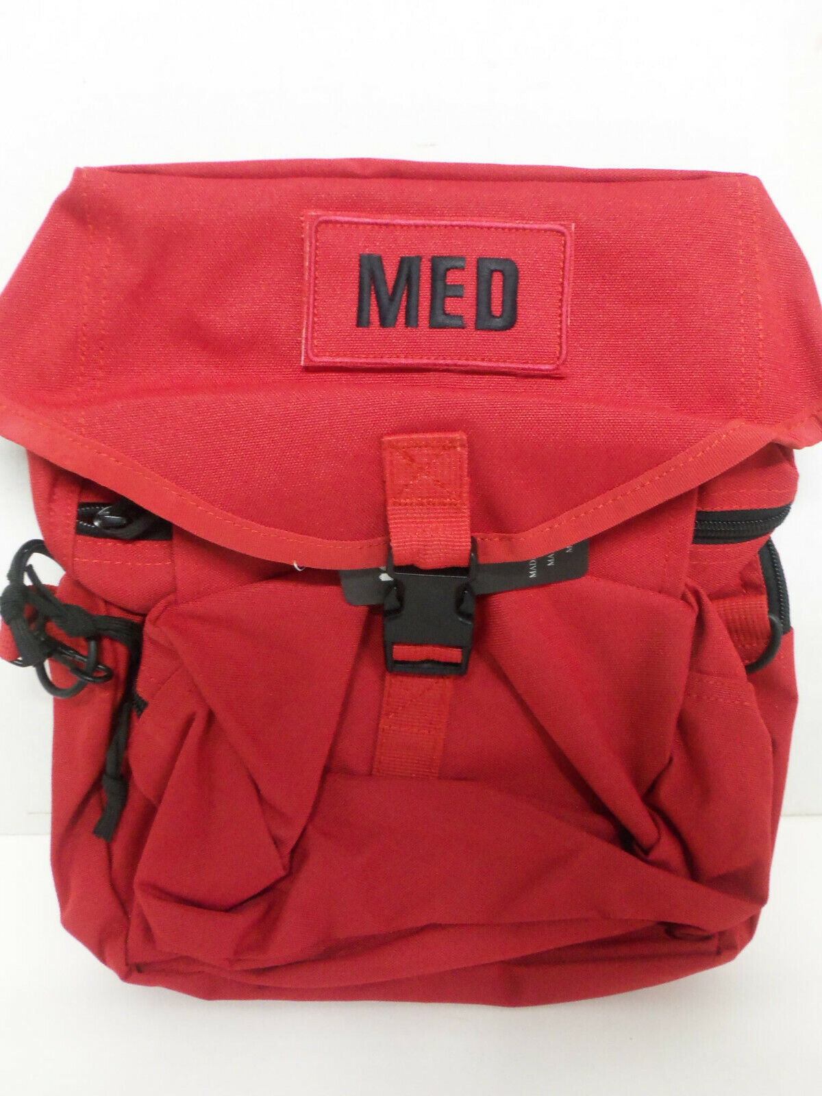 Primary image for NEW Elite First Aid M-3 Trifold IFAK EMT CLS Medical MOLLE Field Bag MEDIC RED