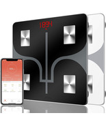 Bluetooth Body Fat Scale with Smartphone App, Wireless Digital Bathroom ... - £14.44 GBP