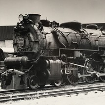 Pennsylvania Railroad PRR #6755 4-8-2 Locomotive Train Photo Strasburg PA 1987 - £10.45 GBP