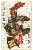 Darick Maasen SIGNED Mad Hatter Joker Playing Card Art Print - £125.27 GBP