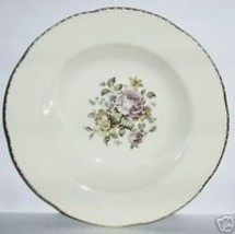 Lot of 3 Homer Laughlin Soup Bowls 1950s Liberty English Regency Rose Floral 24K - £14.09 GBP