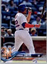 2018 Topps 6 Dominic Smith Rookie New York Mets - £0.77 GBP