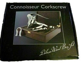 Quest Products Connoissuer Corkscrew Deluxe Wood Case Set - $36.83