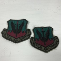 Lot of 2 USAF PATCH AIR COMBAT COMMAND OD SUBDUED winged sword NEW Air F... - $16.83