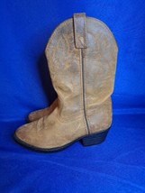Smoky Mountain 3034c Brown Leather Western Cowboy Boots Big Kids Youth 1... - $44.88 CAD