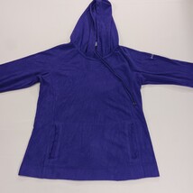 Columbia AL6439 Women’s Purple Drawstring Hoodie Pullover Sweatshirt Size Medium image 12