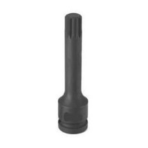 Grey Pneumatic 1/2&quot; Drive x M12 Triple Square Driver 4&quot; Length - $1,548.42 MXN