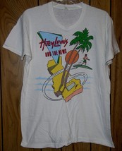 Huey Lewis Concert Tour Shirt Vintage 1987 Cali Fore Screen Stars Single Stitch - £196.58 GBP