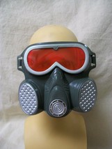 Flat Biohazard Gas Mask Shield Doomsday Apocalyptic Warrior Zombie Waste... - €9,22 EUR