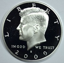 2009 S Kennedy silver proof half dollar - $22.00