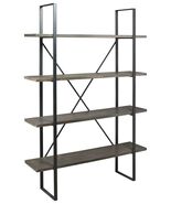 Gilesgrove - Bookcase - Black / Gray - $258.00