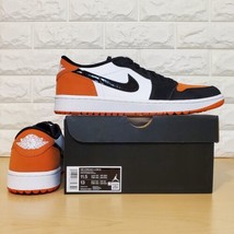 Nike Air Jordan 1 Low Golf Mens Sz 11.5 Starfish Orange Black White DD9315-800  - £196.64 GBP