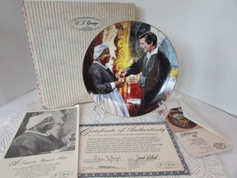 GWTW COLLECTOR PLATE A TOAST TO BONNIE BLUE GOLDEN ANNIVERSARY COA BOX L... - $184.40 MXN