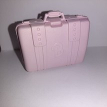 Barbie Doll Briefcase Light Pink Suitcase  Highly Detailed Vintage - £5.82 GBP