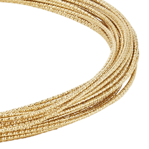 BENECREAT 18 Gauge 33 Feet Engraved Textured Gold Wire, Textured Copper Wire Hal - £13.05 GBP