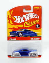 Hot Wheels Tail Dragger Classics Series 3 #19 of 30 Blue Die-Cast Car 2007 - £7.89 GBP