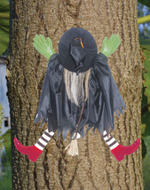Tree Trunk Witch w/Red Shoes - ST - $80.06