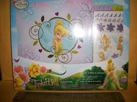 Disney Fairies Craft Kit Tink Tinkerbell Scrapbook Album Set Tinker Bell Sticker - £14.93 GBP