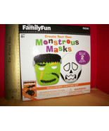 Disney Holiday Craft Kit Monstrous Masks Halloween Faces Ghost Frankenst... - $16.76 CAD