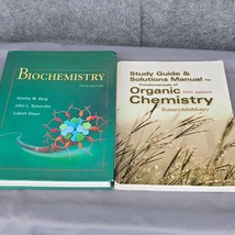 Biochemistry Advanced Chapters 5th Edition and Organic Chemistry Referen... - £15.12 GBP