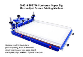 DIY 1 pc 1 color 30&quot;x24&quot; Micro-registration Screen Printing Machine NEW - £210.64 GBP