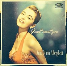 Anna Maria Alberghetti I Can&#39;t Resist You vinyl record [Vinyl] Anna Maria Alberg - £47.36 GBP