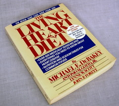 The LIVING HEART DIET soft book Life Saving Recipes DeBakey - £7.11 GBP