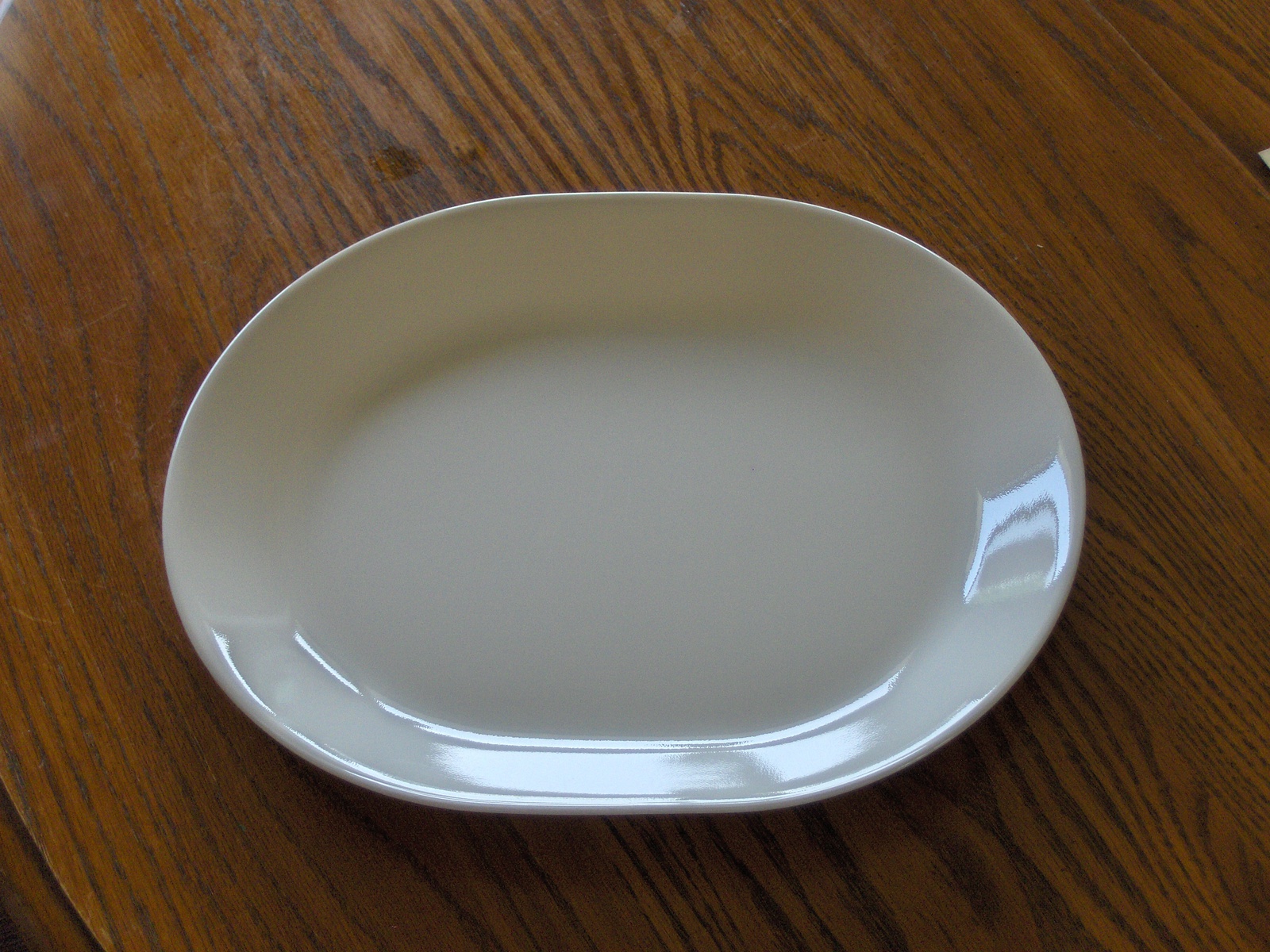 Corelle Corning Serving Platter Light Tan  Plate Dish Serving Plate - £23.94 GBP