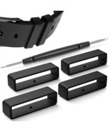 JuLand Silicone Watch Strap Holder Retainer Ring 20mm 4 Pack Black - $65.46 MXN JuLand Silicone Watch Strap Holder Retainer Ring 20mm 4 Pack Black - $65.46 MXN