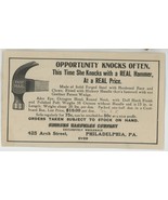 Simmons Hardware Phile PA Fast Mail hammer hatchet vintage advertising f... - $18.99 CAD
