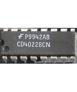 CD4022BCN 4-stage divide-by-8 Johnson counter from Fairchild Semiconductor - £5.98 GBP