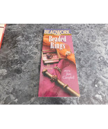 Beadwork Creates Beaded Rings by Jean Campbell (2004, large Paperback) - $9.99